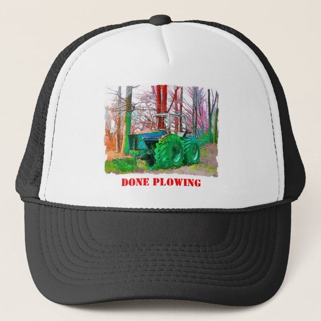 GORRA DE CAMIONERO FLORACIÓN HECHA (Anverso)