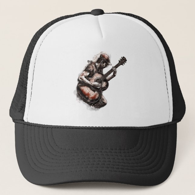 Gorra De Camionero Floración Sónica (Anverso)