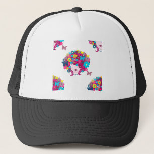 Gorra De Camionero floral afro