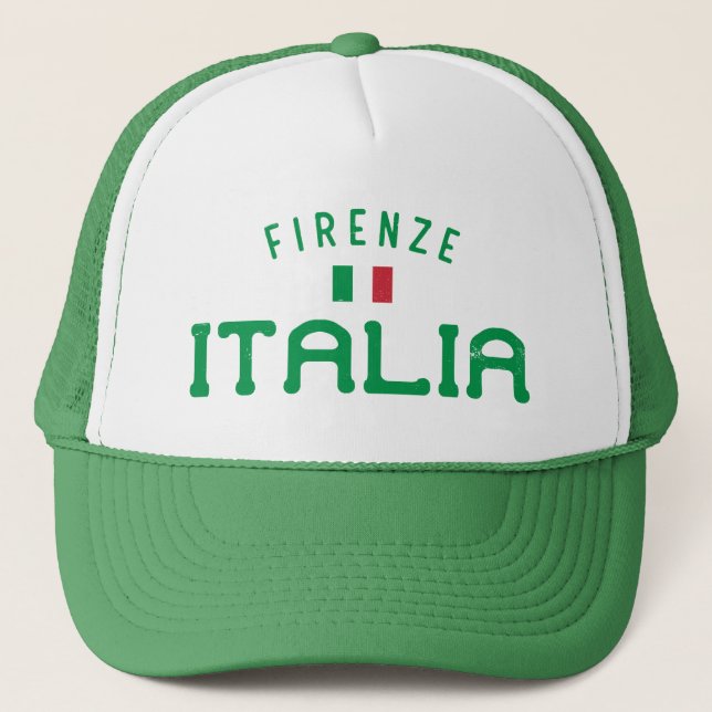 Gorra De Camionero Florencia Italia (Anverso)