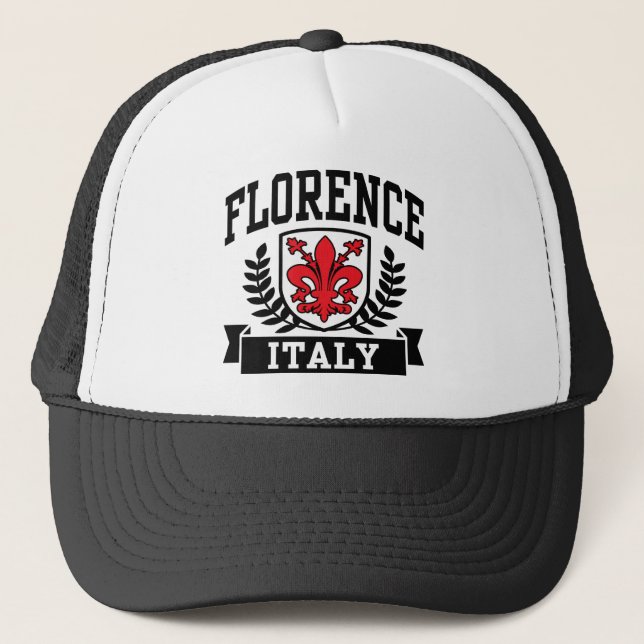 Gorra De Camionero Florencia Italia (Anverso)