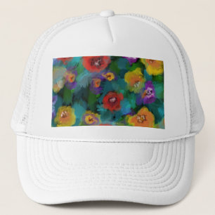 GORRA DE CAMIONERO FLORES