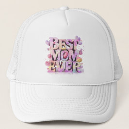 Gorra De Camionero *~* Flores caprichosas del día de la madre 3-d AP7
