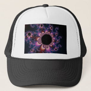 Gorra De Camionero Flores de cactus - fractal
