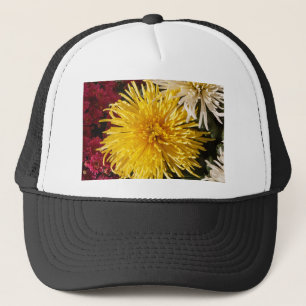 Gorra De Camionero Flores de crisantemo
