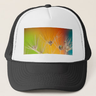Gorra De Camionero Flores de Diente de León Destino Paz Amor Arte