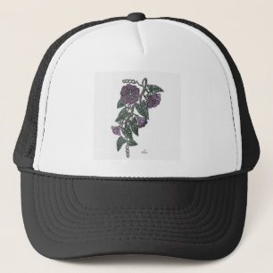 Gorra De Camionero Flores de encaje