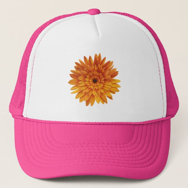 Gorra De Camionero flores de girasol  (Anverso)