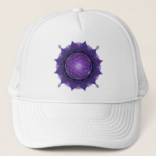 Gorra De Camionero FLORES DE LA VIDA / Blume des Lebens - Mandala I