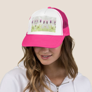 Gorra De Camionero Flores de lavanda
