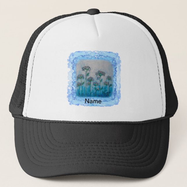 Gorra De Camionero Flores de lluvia (Anverso)