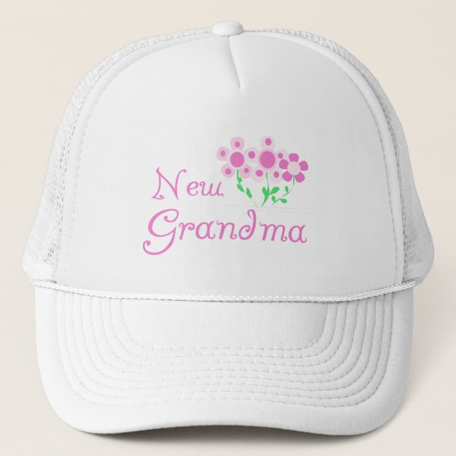 Gorra De Camionero Flores rosas nuevas camisetas y regalos para las A (Anverso)