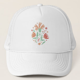Gorra De Camionero Flores silvestres