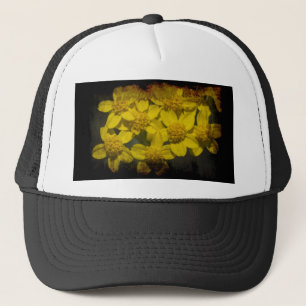 Gorra De Camionero Flores silvestres amarillas