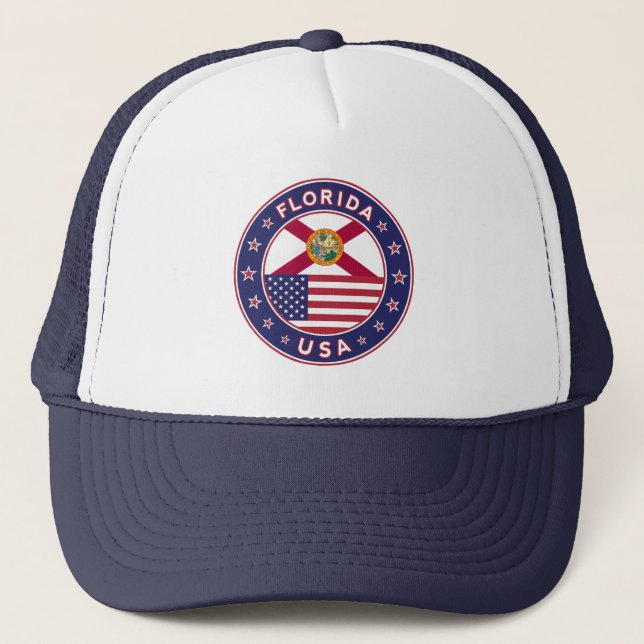 Gorra De Camionero Florida (Anverso)