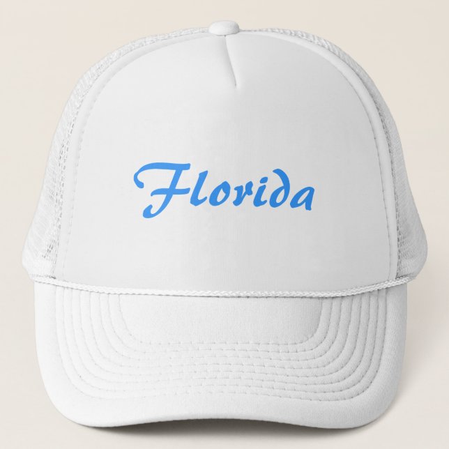 Gorra De Camionero Florida (Anverso)