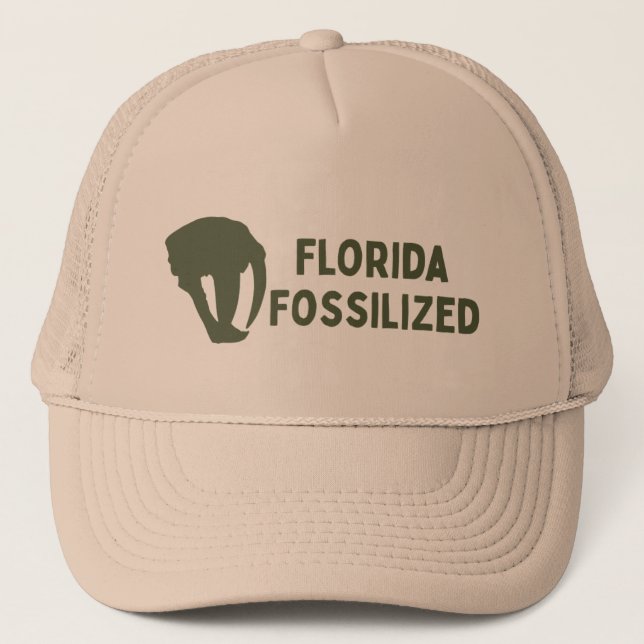 Gorra De Camionero Florida Fossilized Field Hat (Anverso)