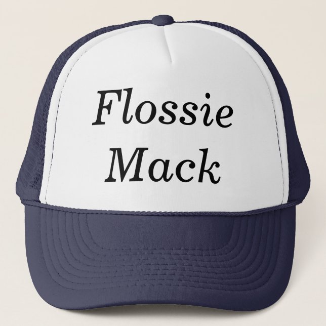 Gorra De Camionero Flossie Mack (Anverso)