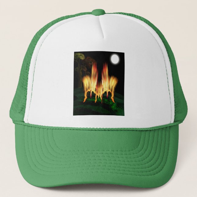 Gorra De Camionero Flota de fuego (Anverso)