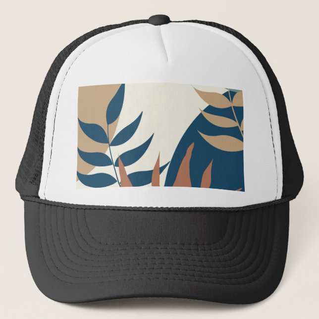 Gorra De Camionero flower pattern (Anverso)