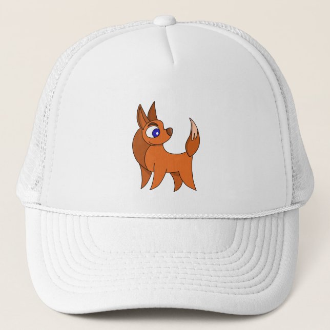 Gorra De Camionero Fluffy Fox (Anverso)