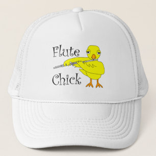 Gorra De Camionero Flute Chick Text