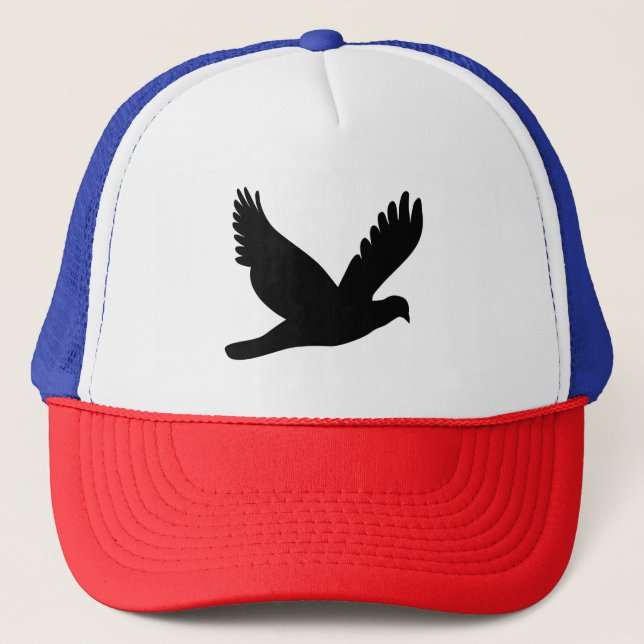 Gorra De Camionero Flying Dove Silhouette (Anverso)