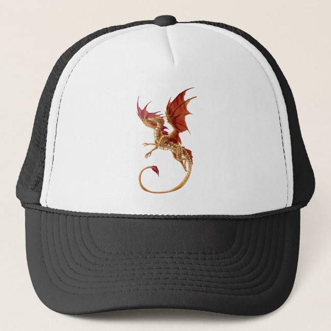Gorra De Camionero flying dragon (Anverso)