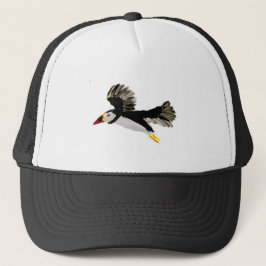 Gorra De Camionero Flying Puffin Art