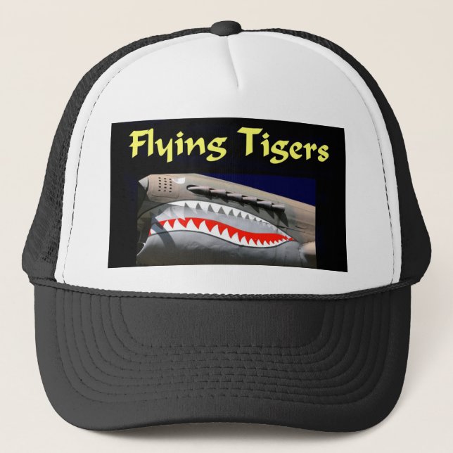 Gorra De Camionero Flying Tigers (Anverso)