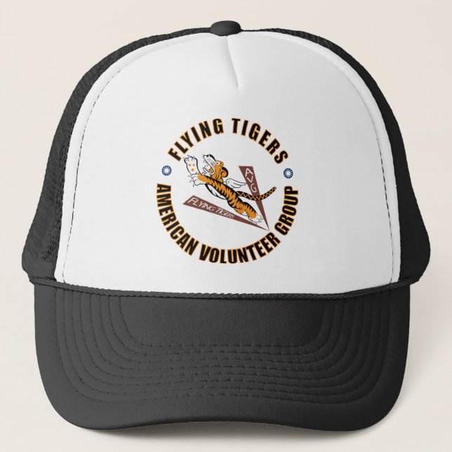 Gorra De Camionero Flying Tigers (Anverso)