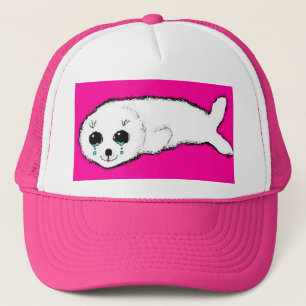 Gorra De Camionero Foca de Groenlandia del bebé