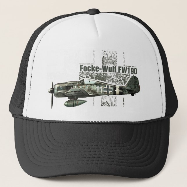 Gorra De Camionero Focke-Wulf Fw 190 (Anverso)