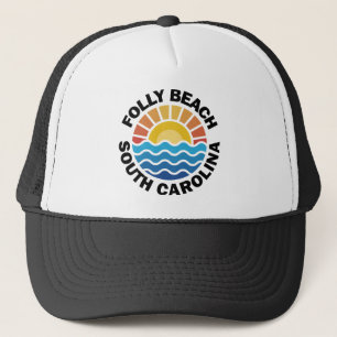 Gorra De Camionero Folly Beach, Carolina del Sur