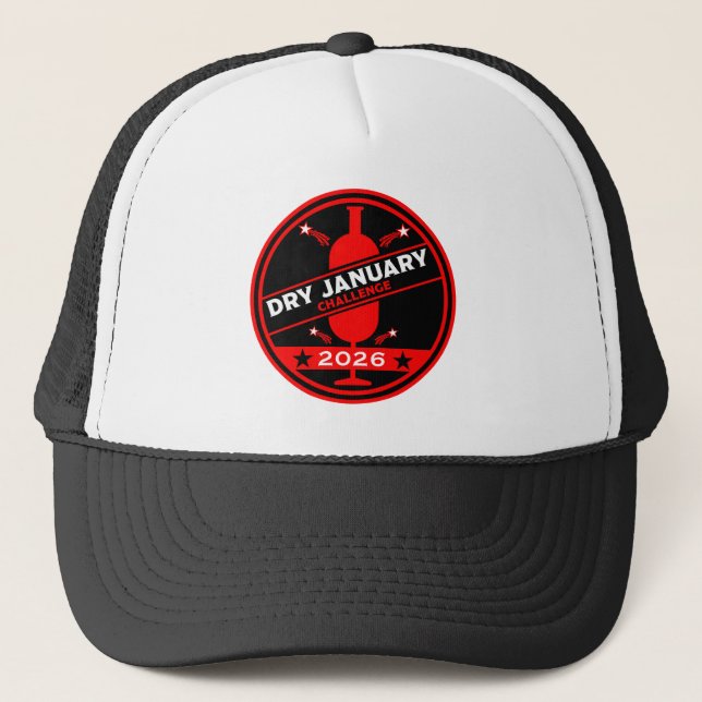 Gorra De Camionero Fomento del Reto de Enero Seco (Anverso)