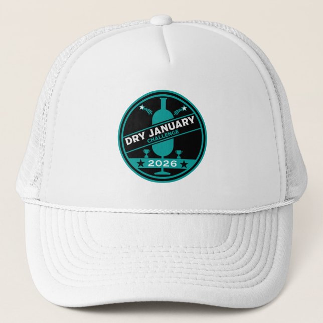 Gorra De Camionero Fomento del Reto de Enero Seco (Anverso)