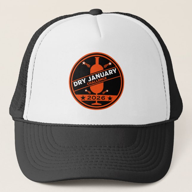 Gorra De Camionero Fomento del Reto de Enero Seco (Anverso)