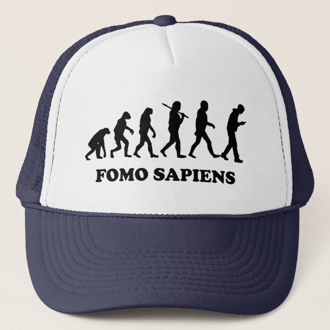 Gorra De Camionero Fomo Sapiens (Anverso)