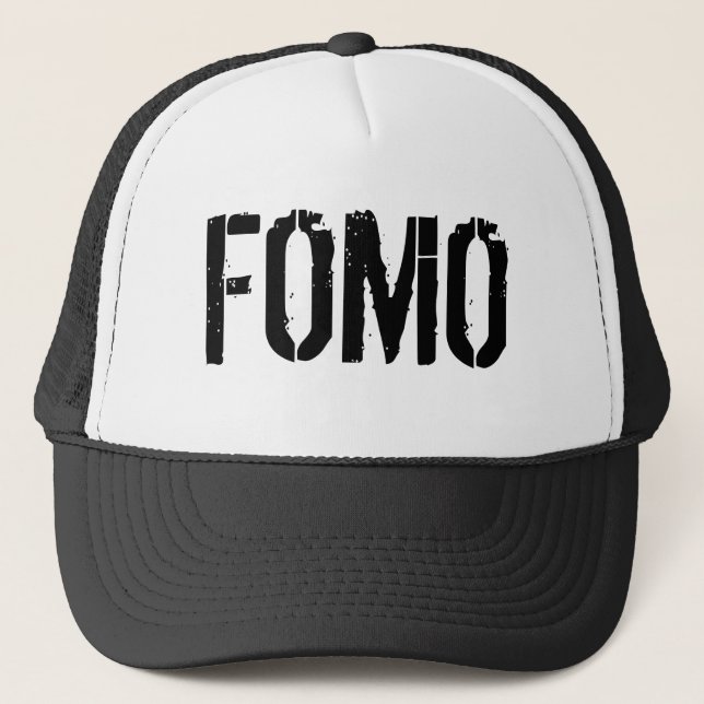 Gorra De Camionero FOMO Trucker Hat (Anverso)