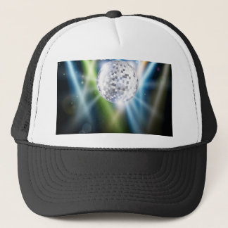 Gorra De Camionero Fondo de la bola de espejo del disco