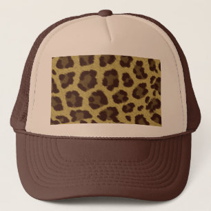 Gorra De Camionero Fondo del leopardo