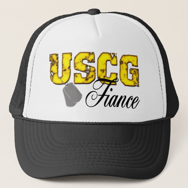 Gorra De Camionero fondo uscg99 (Anverso)