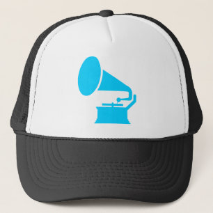 Gorra De Camionero Fonógrafo - Azul cielo