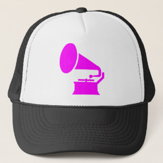 Gorra De Camionero Fonógrafo - Magenta