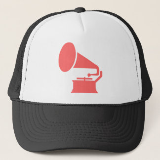 Gorra De Camionero Fonógrafo - Rosa tropical