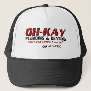 Gorra De Camionero Fontanería y calefacción de OH-KAY (apenadas)