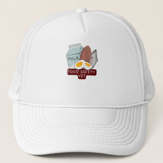 Gorra De Camionero Food Safety Vet–Veterinary Food Inspection Design