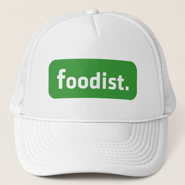 Gorra De Camionero Foodist. (Anverso)