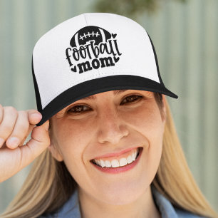Gorra De Camionero Football Mom, Funny Mom of The Football