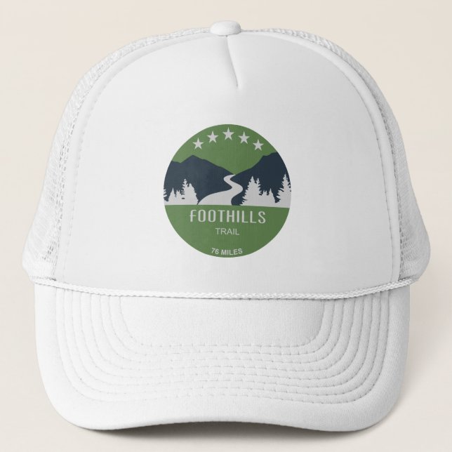 Gorra De Camionero Foothills Trail North Carolina Carolina del Sur (Anverso)